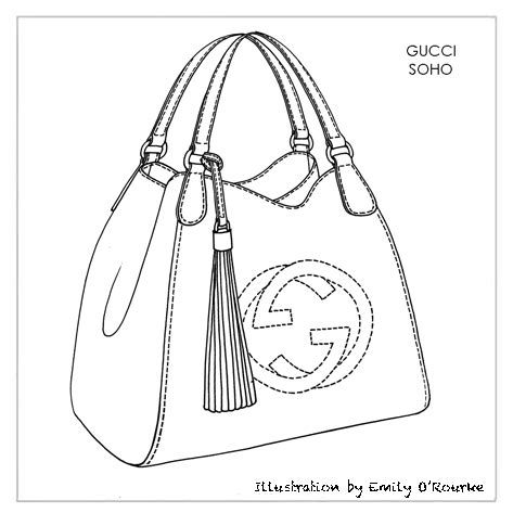 gucci bag sketch|gucci handbags.